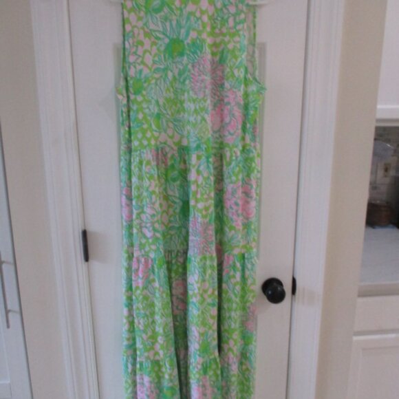 Lilly Pulitzer Sydnee Maxi Dress NWOT Sz Large - Picture 14 of 16